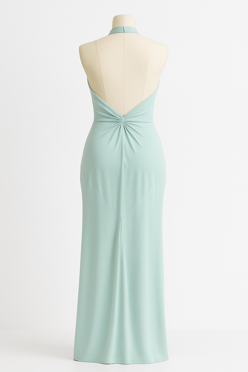 Rochie lungă, mulată, cu bretele subțiri