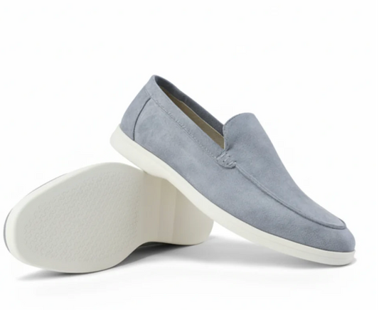 Mocasini din piele întoarsă moale