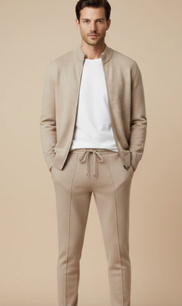 Set casual de tricot pentru bărbați