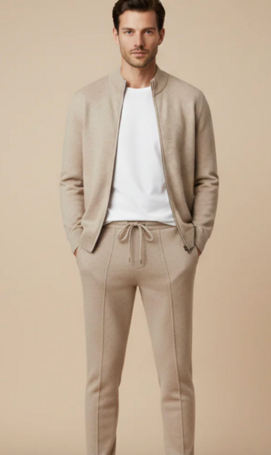 Set casual de tricot pentru bărbați