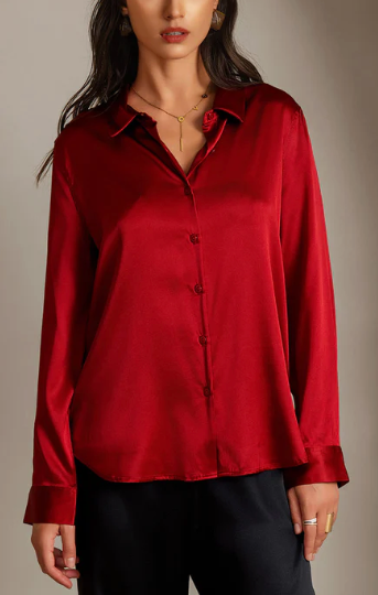 Bluza lunga cu nasturi