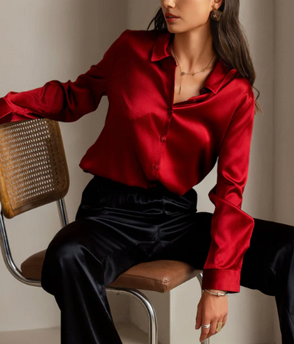 Bluza lunga cu nasturi